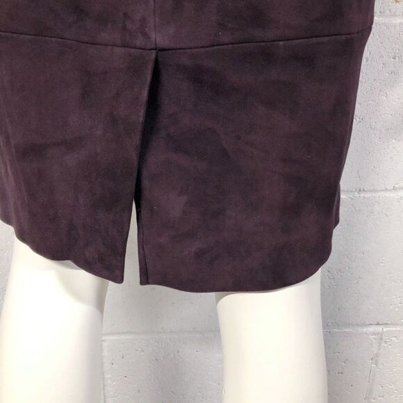 Theory Red Sleeveless Sheath Dress Mock Neck Midi - Picture 8 of 12